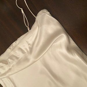 Hunter Cloud Silk Slip Dress